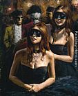 Fabian Perez Courtesans Venetian painting